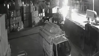 Akyazı'da feci kaza kamerada