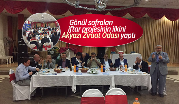 AKYAZI DA GÖNÜL SOFRALARI KURULUYOR