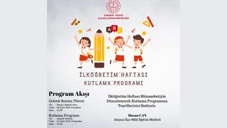 Akyazı'da İlköğretim Haftası kutlanıyor