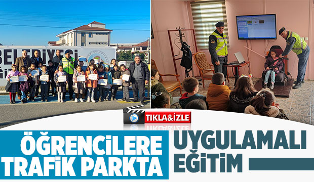 Akyazı'da jandarmadan öğrencilere trafik eğitimi