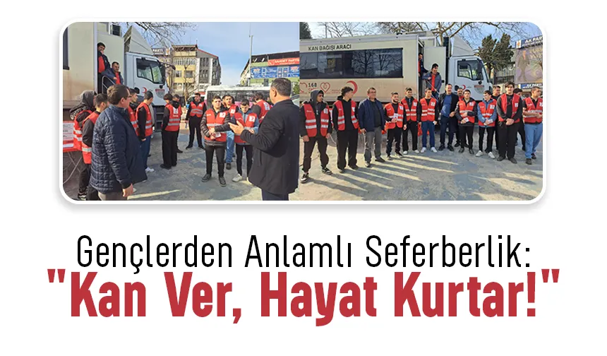 Akyazı'da kan bağışı farkındalık çalışması