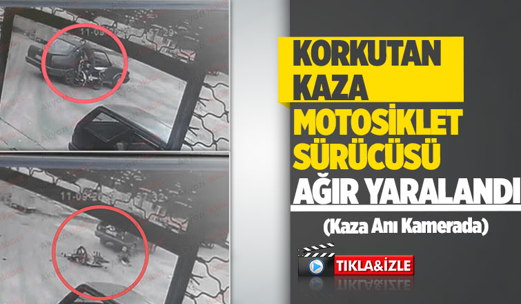 Akyazı'da kaza 1 ağır yaralı
