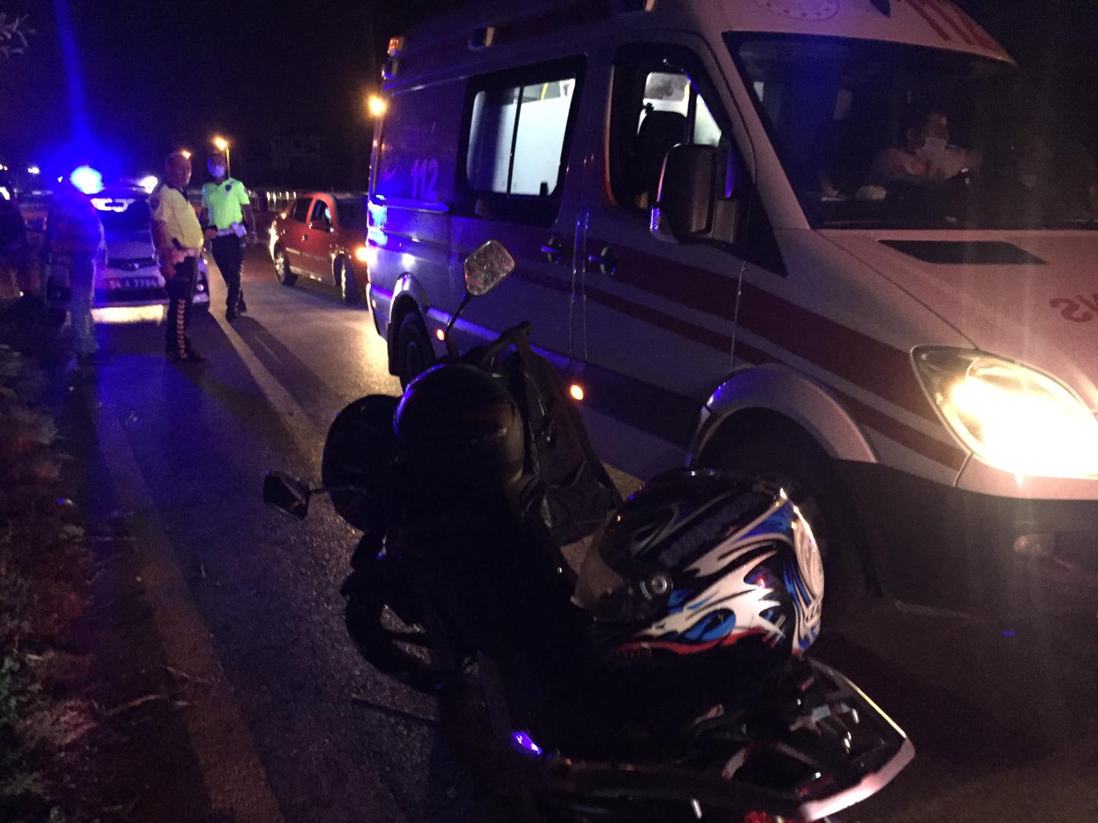 Akyazı'da kaza: 1 yaralı