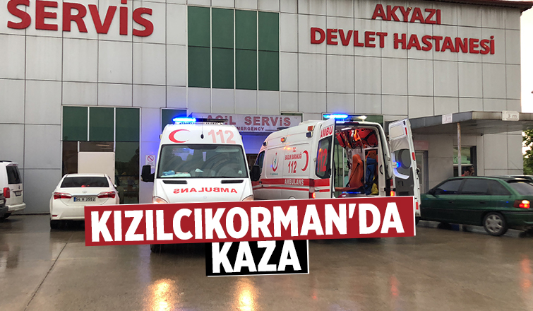 Akyazı'da kaza: 1 yaralı