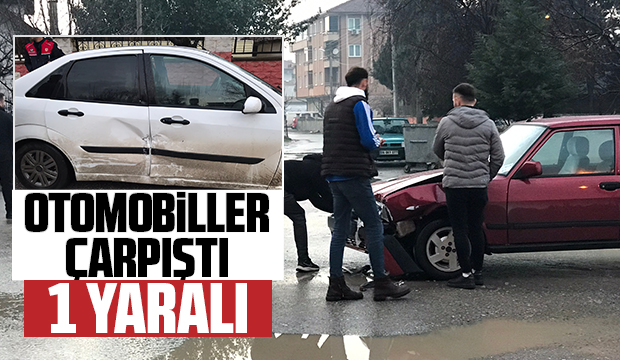 Akyazı'da kaza: 1 yaralı