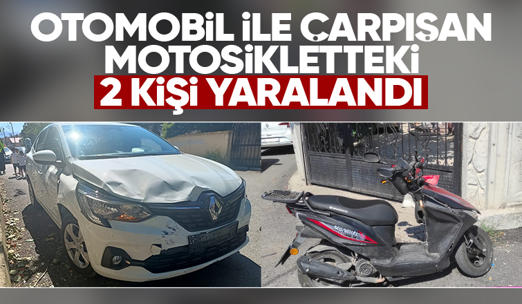 Akyazı'da kaza 2 yaralı