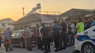 Akyazı'da kaza sonrası gerginlik