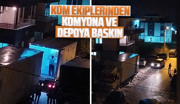 Akyazı'da KOM'dan depo ve kamyona baskın