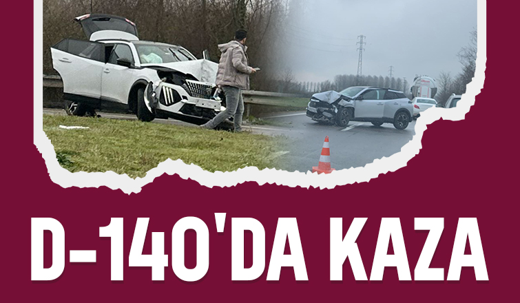 Akyazı'da korkutan kaza