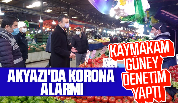 Akyazı'da korona alarmı