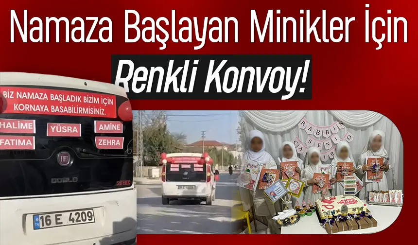 Akyazı'da namaza başlayan çocuklar için renkli kutlama