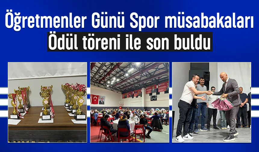 Akyazı'da Öğretmenler Günü spor müsabakaları sona erdi