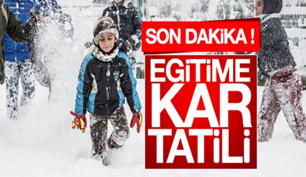 Akyazı da okullar tatil edildi