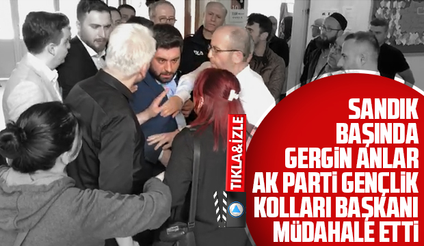 Akyazı'da sandıkta gergin anlar