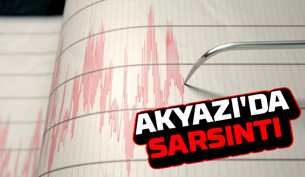 Akyazı'da sarsıntı