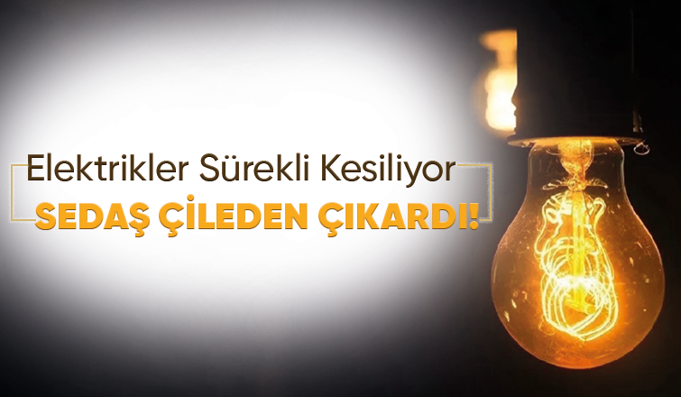 Akyazı'da SEDAŞ'a kesinti tepkisi