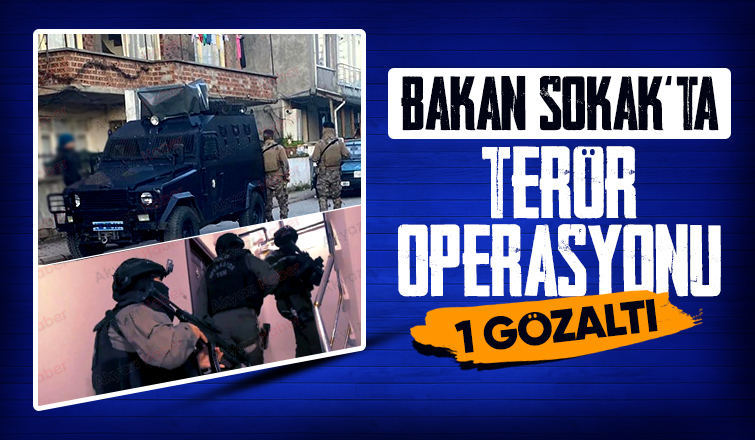 Akyazı'da Terör Operasyonu 1 Gözaltı