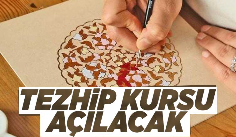 Akyazı'da Tezhip Kursu açılacak
