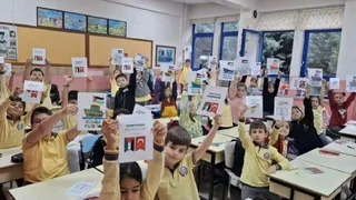 Akyazı'da tüm okullarda Filistin için farkındalık etkinliği