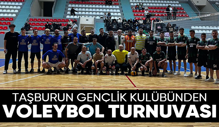 Akyazı'da voleybol turnuvası düzenlendi