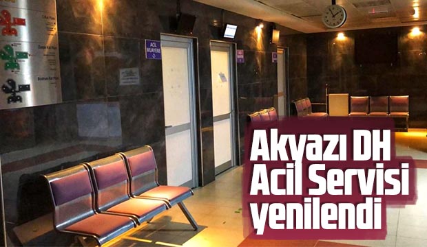 Akyazı DH Acil Servisi yenilendi