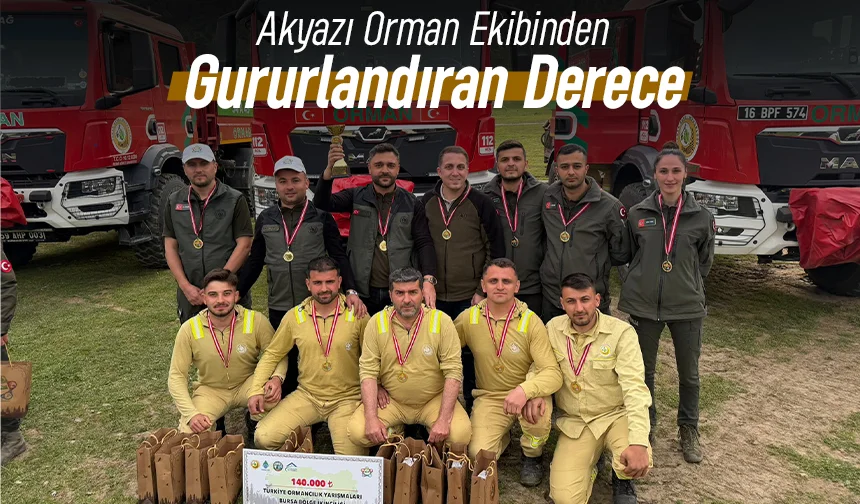 Akyazı Ekibi Bursa’dan İkincilikle döndü