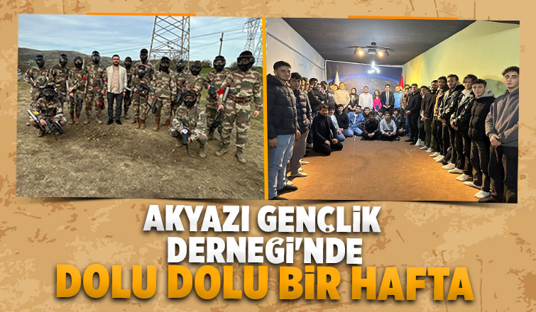 Akyazı Gençlik Derneği'nde öğrencilere yönelik etkinlik