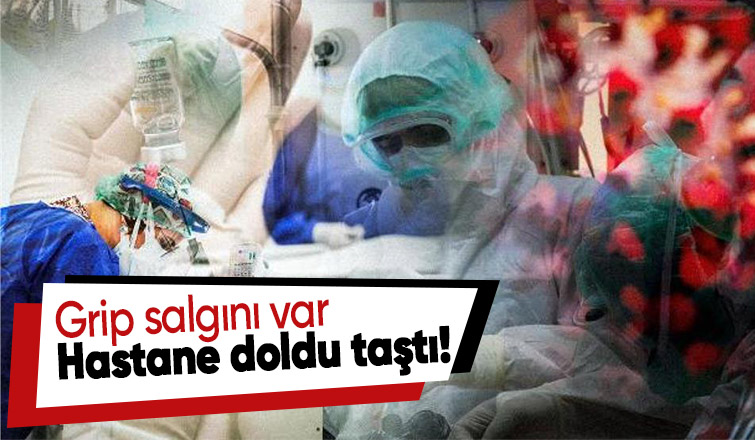 Akyazı da grip salgını