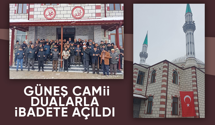 Akyazı Güneş Camii ibadete açıldı