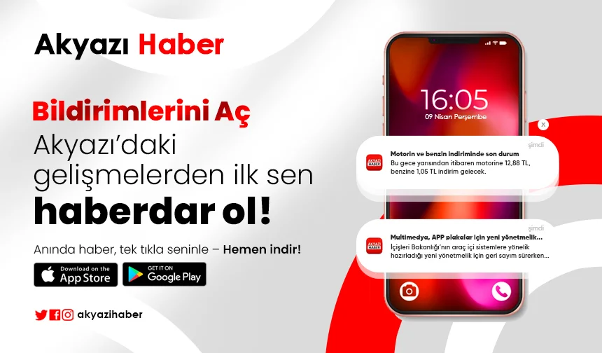 Akyazı Haber Mobil Uygulaması Yayında! Akyazı’daki tüm gelişmeler artık cebinde!