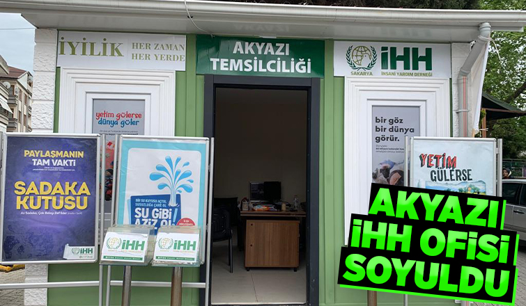  Akyazı İHH'DAN yardım paraları çalındı