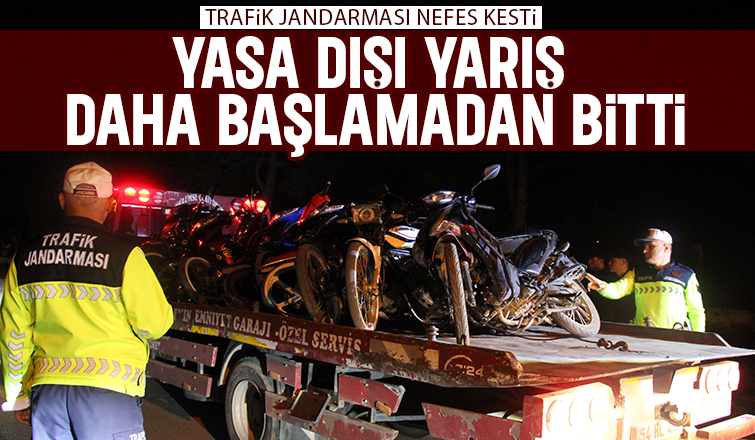 Akyazı Jandarması'ndan Hız Tutkunlarına Film gibi Baskın!