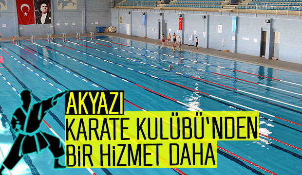  Akyazı Karate Kulübünden  Yeni Bir Hizmet Daha