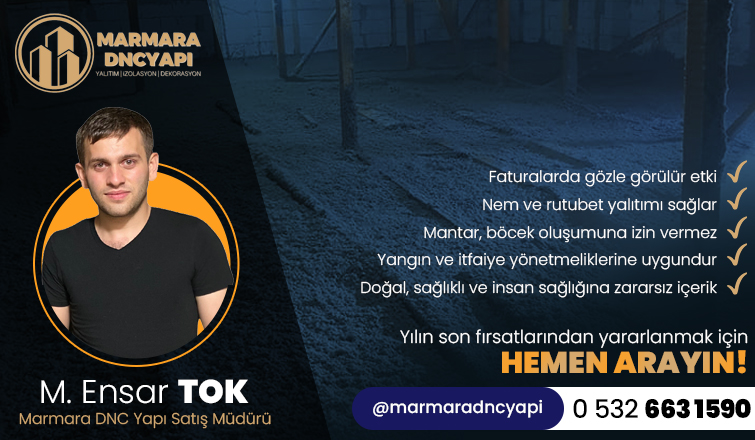 Akyazı Marmara Dnc Yapı Yalıtım, İzolasyon, Dekorasyon'da  yılın son fırsatları 