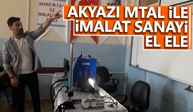 Akyazı MTALde Otomasyon ve Kaynak Simülasyonu Labotatuvarı Törenle açıldı