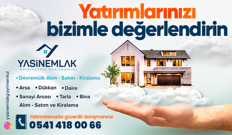 Akyazı'nın Güvenilir Emlak Danışmanı: Yasin Emlak!