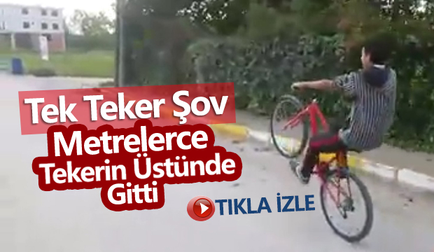 Akyazı Ömercikler Mahallesinde Tek Teker şov