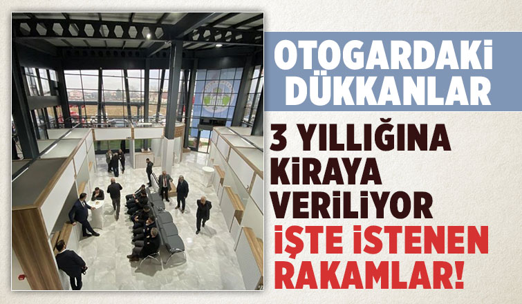 Akyazı Otogarı'ndaki dükkanlar 3 yıllığına kiraya veriliyor