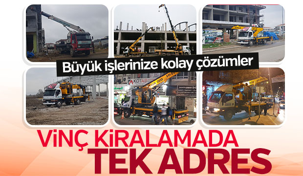 Akyazı Platform Vinç Hizmetinizde 