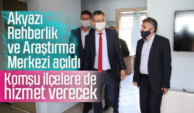 Akyazı Rehberlik ve Araştırma Merkezi açıldı