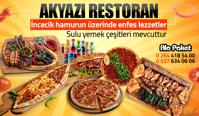 Akyazı Restoran'dan 17.00-23.00 arası ÖZEL FİYATLAR!