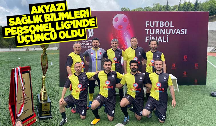 Akyazı Sağlık Bilimleri üçüncü oldu