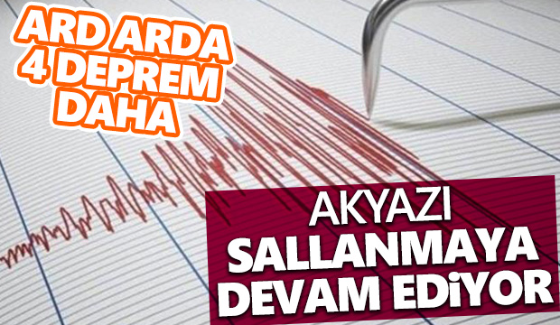 Akyazı beşik gibi sallandı