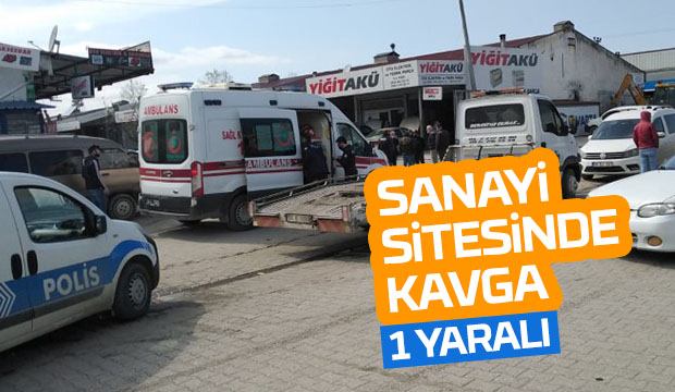 Akyazı Sanayi Sitesinde Kavga 