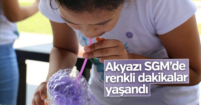 Akyazı SGM de renkli dakikalar yaşandı