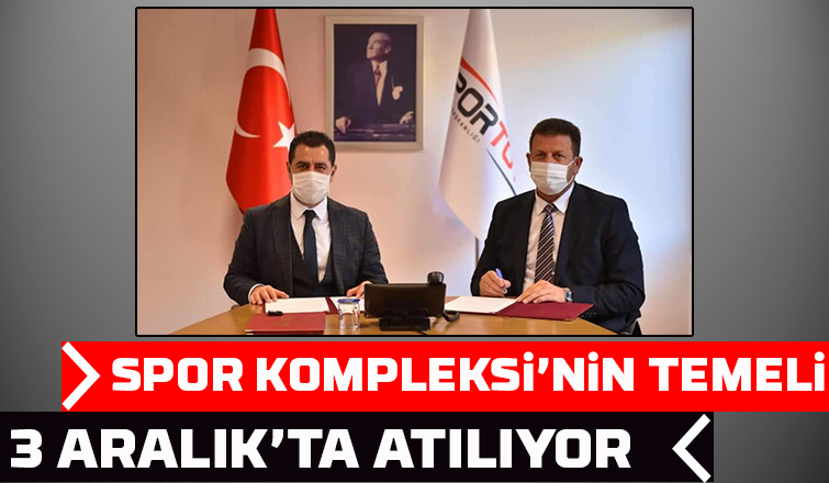 Akyazı Spor Kompleksi'nin temeli 3 Aralık'ta atılıyor