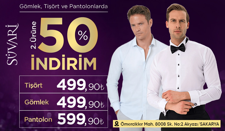 Akyazı Süvari'de Bayrama Özel indirim Festivali