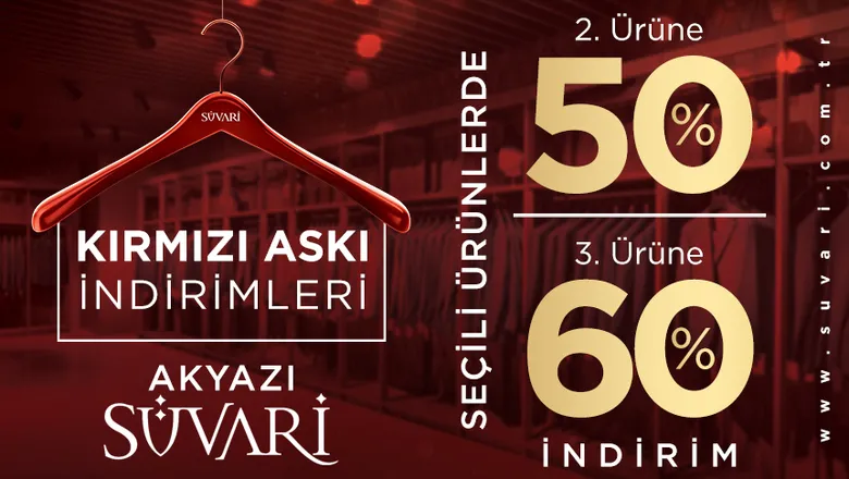 Akyazı Süvari Kırmızı Askı İndirimleri Başladı Kışa Merhaba Kampanyası