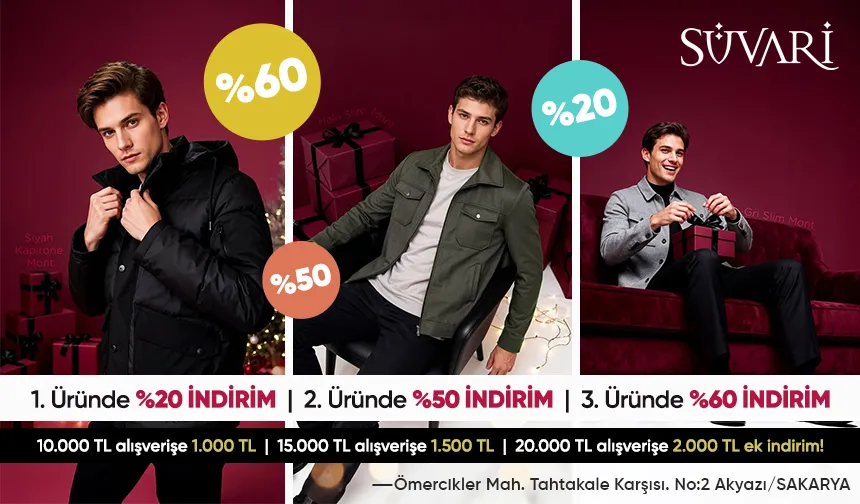 Akyazı Süvari’de Yeni Yıla Özel Büyük İndirim Fırsatı!