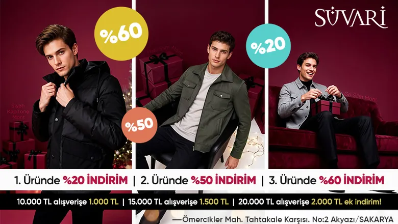 Akyazı Süvari’de Yeni Yıla Özel Büyük İndirim Fırsatı!